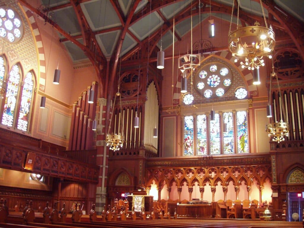 Old South Church interior