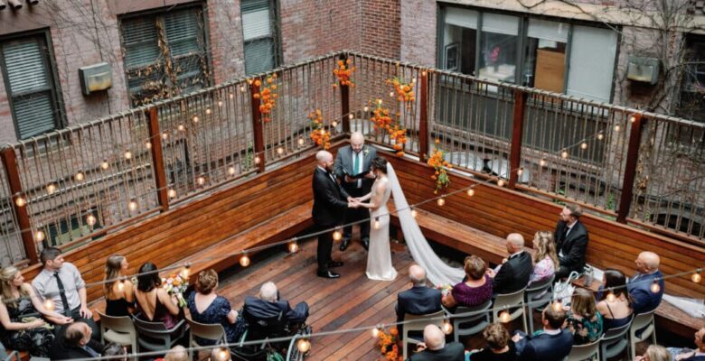 Wedding at SRV Boston Patio